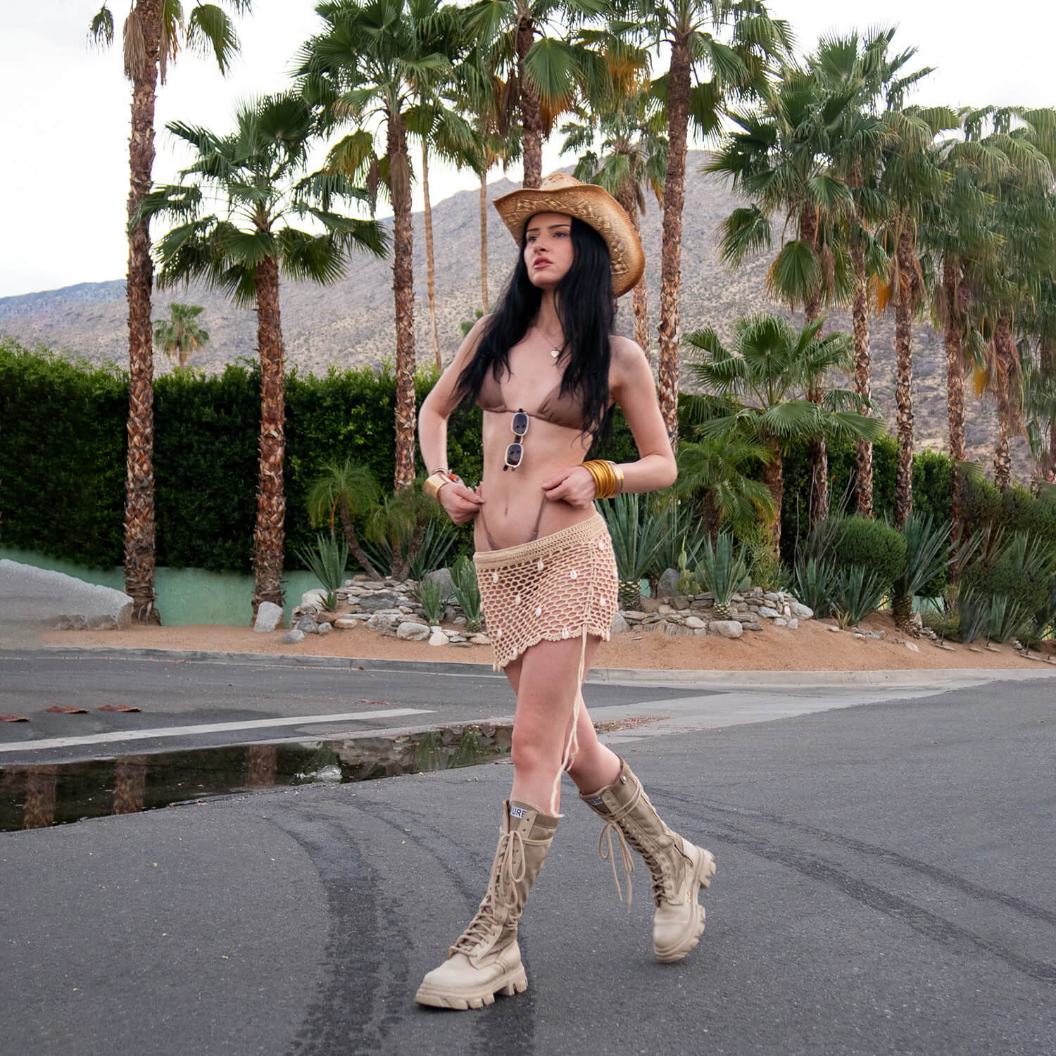 Jungle Tall Tan boots