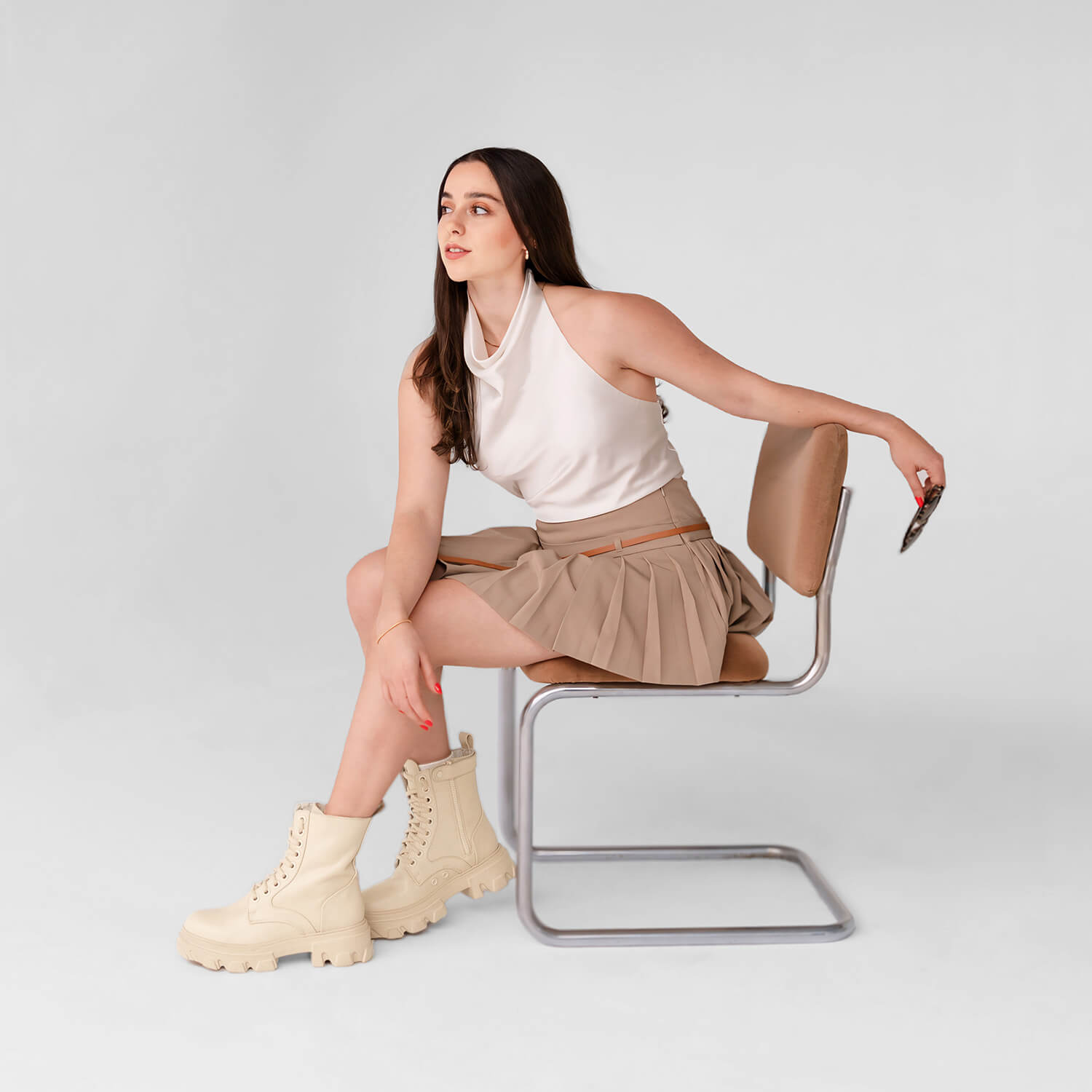 Combat Boots Sand