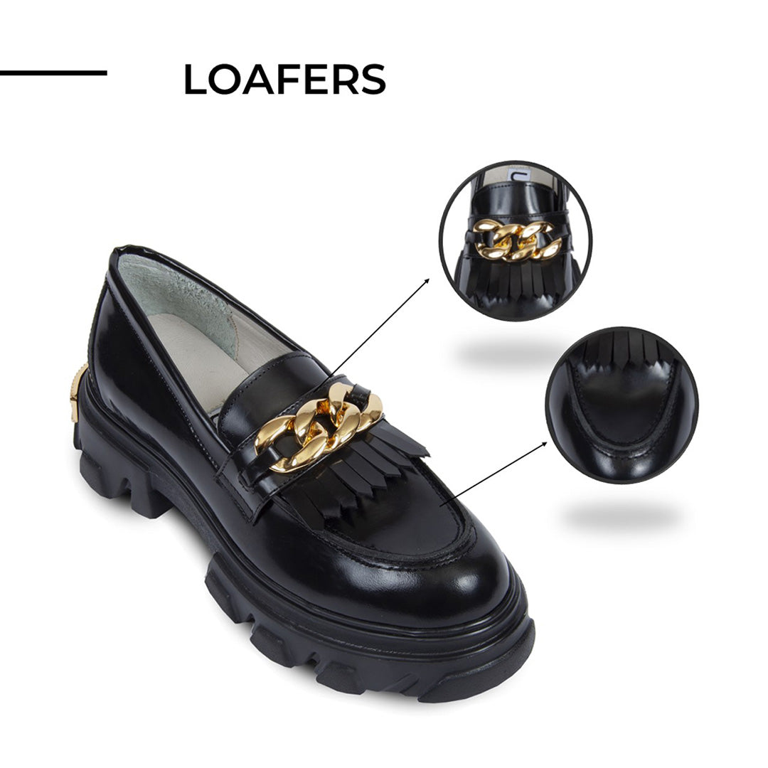 GOLD CHAIN LOAFER – URBNKICKS